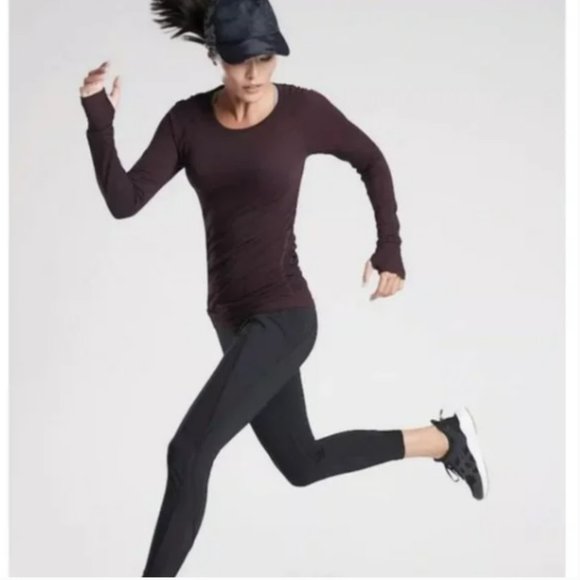 Athleta Speedlight Heather Long Sleeve Top - Picture 3 of 11